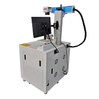 Desktop Fiberlasergraveringsmaskin för glasögon för metall
