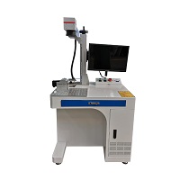 High Power Desktop fiberlasergraveringsmaskin för glasögon för konstvaror