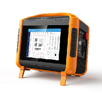 Litiumbatteri Lasermärkning och gravering Bärbar handhållen lasermärkningsmaskin Laserkodningsmaskin för pappersförpackning boxkropp